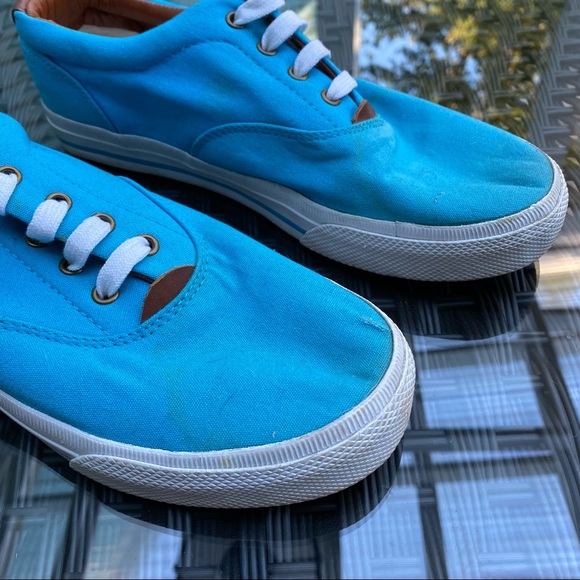 Ralph Lauren Veeta Canvas Fashion Tennis Shoes - Picture 4 of 10